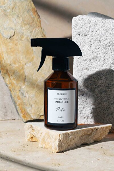 BKC HOME Pudra Kokulu Oda Ve Çamaşır Spreyi Oda Parfümü, Oda Kokusu