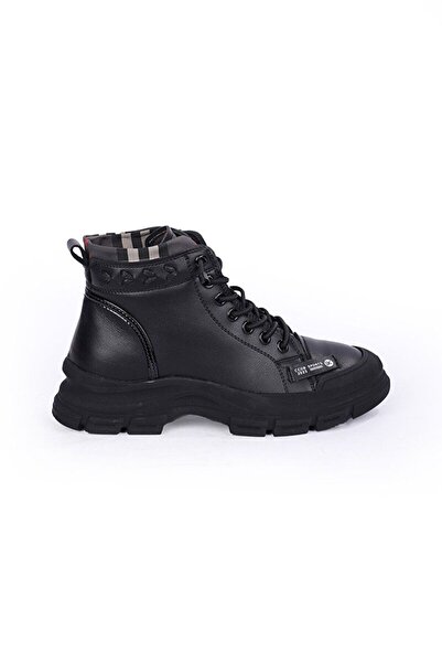 GAMELU Γυναικείες μπότες Guja από γνήσιο δέρμα με κορδόνια Neptun Memory Foam