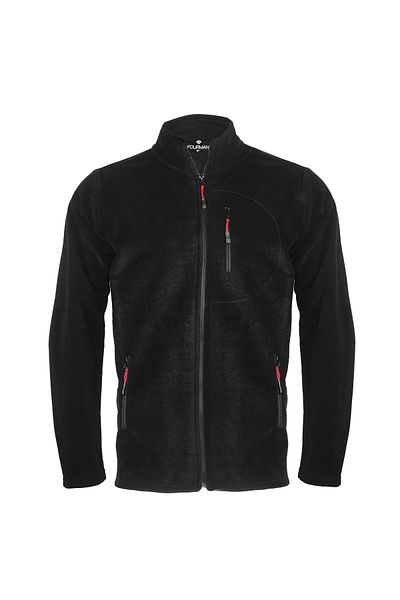 Four Man Men's 3 Pocket Fleece Jacket