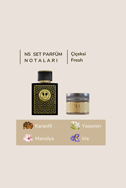 noox perfumes N5 Parfüm Seti