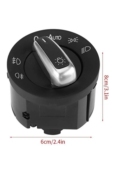 Skilit Far Anahtarı Otomatik Far Açma Sensörü Modülü Golf MK5 MK6 Passat Caddy Tiguan Passat B6