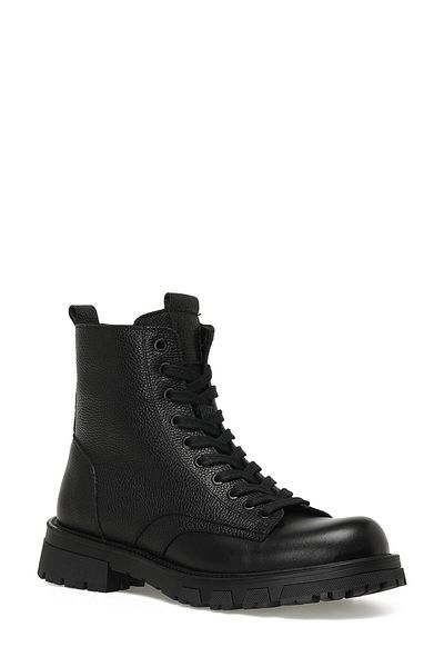 İnci INCI HONG 3PR Black Men's Biker Boots