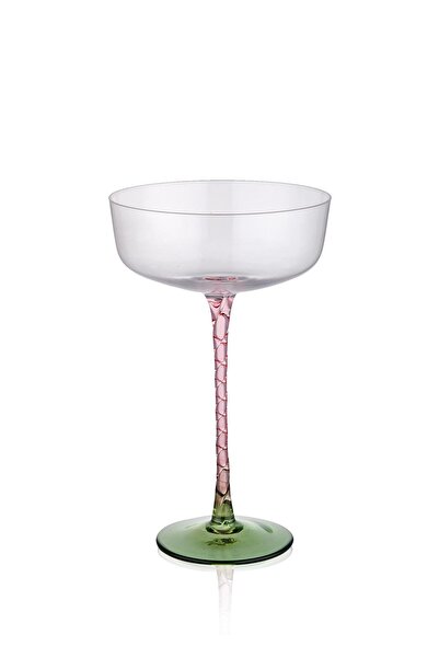 The Mia Martini Kadehi Pembe Yeşil 200 ml