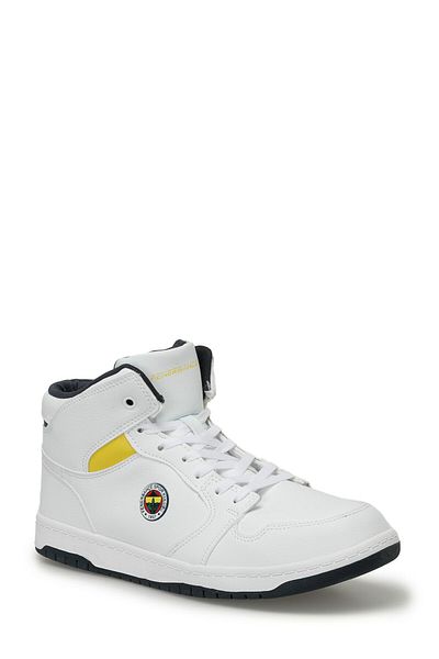 Fenerbahçe Ανδρικά ψηλά αθλητικά παπούτσια JONES HI 3PR White