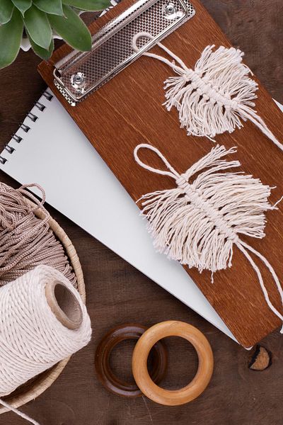 Bevella Macrame Cord سلسلة مكرميه تاران مفردة قابلة للانحناء 3 مم من القطن 1 كجم (4 × 250 جم)