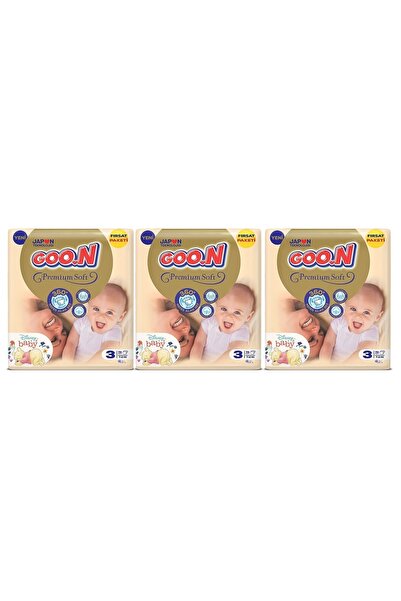Goo.n Goon Premium Soft 3 Beden 7-12 KG 228 Adet