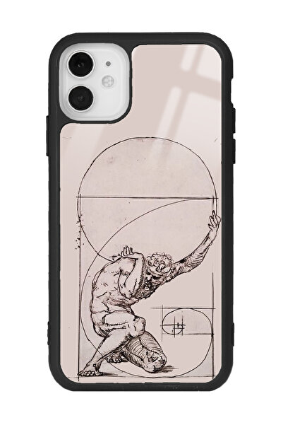 Spoyi iPhone 11 Heykel Tasarımlı Glossy Telefon Kılıfı