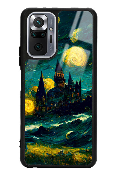 Spoyi Xiaomi Redmi Note 10 Pro Van Gogh Tasarımlı Glossy Telefon Kılıfı