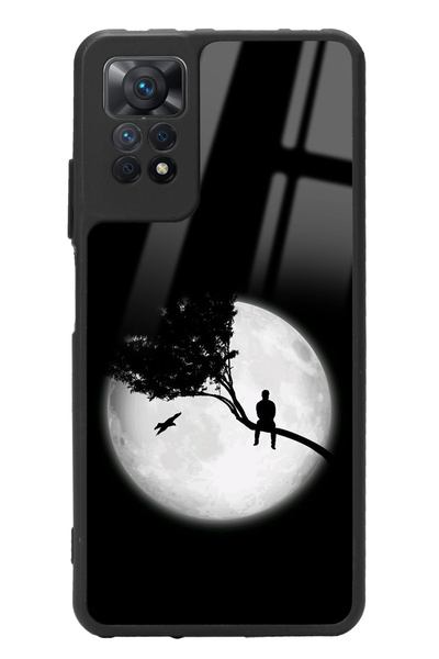 Spoyi Xiaomi Redmi Note 12 Pro 4G Aya Bakış Tasarımlı Glossy Telefon Kılıfı