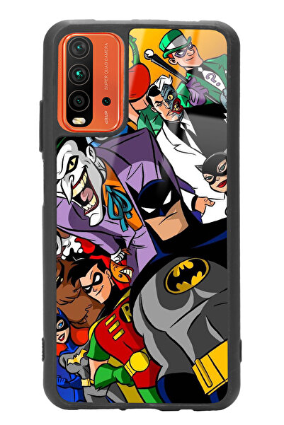Spoyi Xiaomi Redmi 9T DC Comics Tasarımlı Glossy Telefon Kılıfı