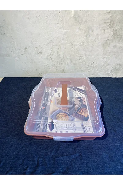 Bursev 1104 03 Trio Cake/Pyrex Carrying Container Hayat Home 3 in 1