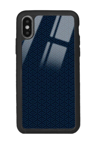 Spoyi حافظة هاتف لامعة بتصميم Laci Motif لهاتف iPhone Xs Max
