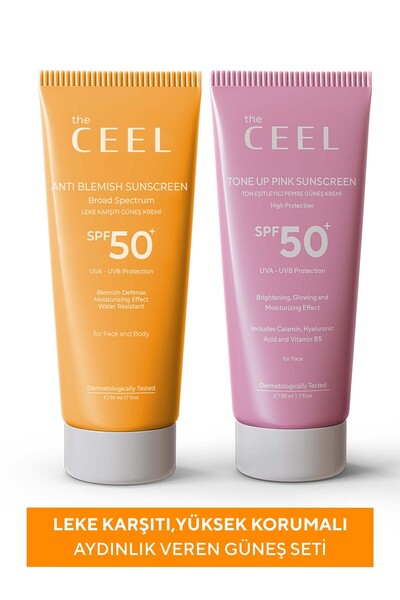 The Ceel Leke Karşıtı, Yüksek Korumalı, Aydınlık Veren Güneş Seti
