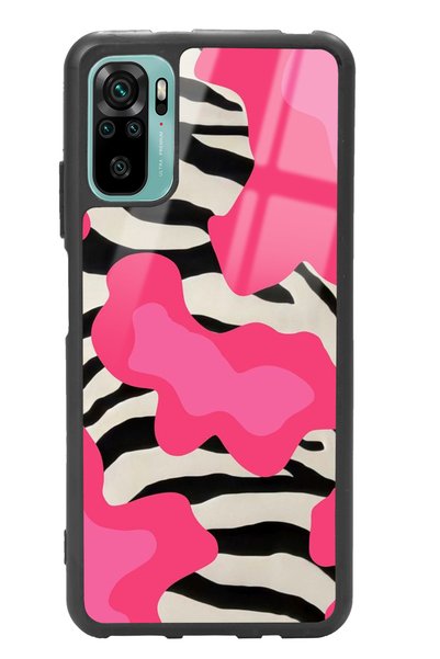 Spoyi Xiaomi Redmi Note 10 - Note 10S Pink Milky Design Glossy Phone Case