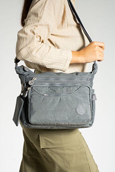 YOGII Oropa Model Su Geçirmez Krinkıl Kumaş El Ve Omuz Çantası Çok Fonksiyone...