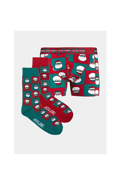 Jack & Jones Jack&Jones Jacsquare Santa Men's Boxer Giftbox
