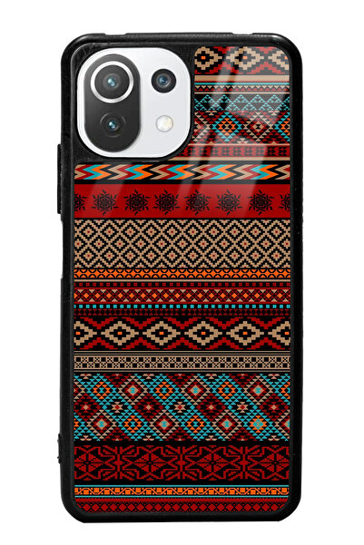 Spoyi Xiaomi Mi 11 Lite Motif Tasarımlı Glossy Telefon Kılıfı