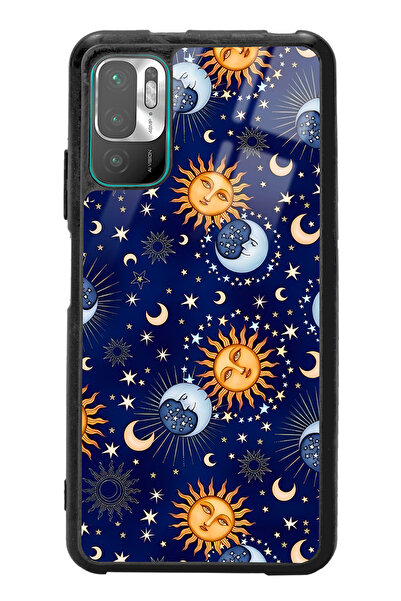 Spoyi Xiaomi Redmi Note 10 5g Night Tasarımlı Glossy Telefon Kılıfı