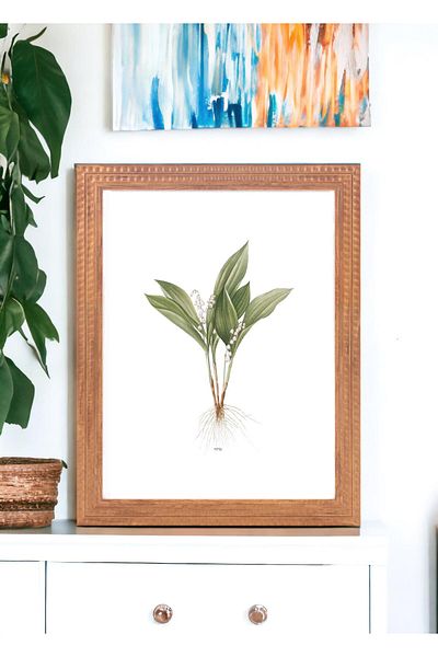 The Mia Vimini Photo Frame Brown 30x40 cm