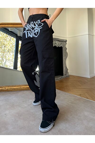 Gofeel Y2k Minus Two Detail Kargo Cepli Bol Paça Baggy Jean