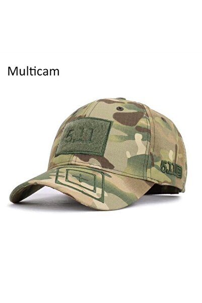 Ö ÖZMERT ASKERİ MALZEME 5.11 Tactical Outdoor Şapka 4 mevsim Multicam