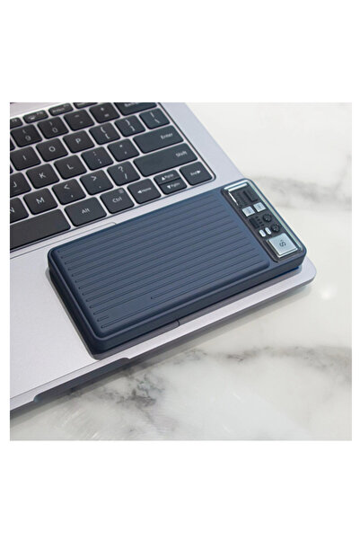 Nettech Nt-pw27 25w 3 Çıkışlı 9000 Mah Taşınabilir Şarj Aleti Powerbank (GRİ)