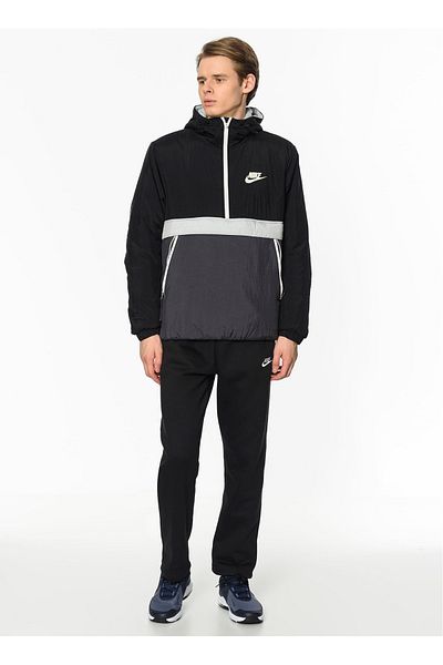 Nike Τυπικό μαύρο ανδρικό αθλητικό παντελόνι BV2707-010 M Nsw Club Pant Oh Bb