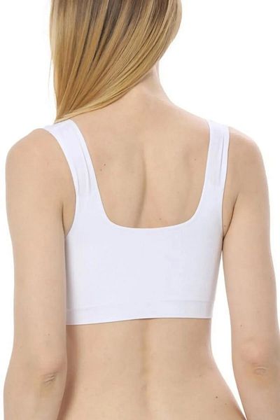 NBB 2 Pieces, Removable Cup, No Underwire, Lycra, Seamless (Seamless) Half Bustier Bra