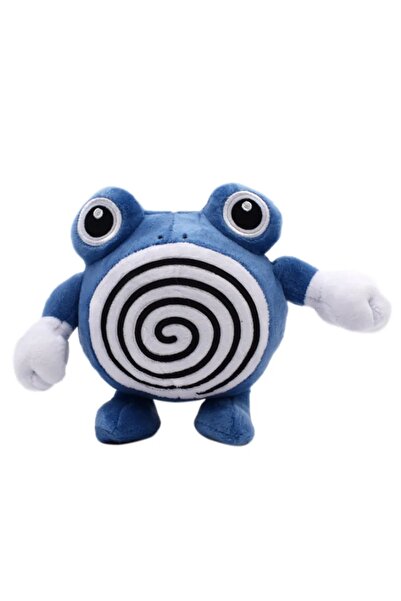 Takara Tomy Poliwhirl 20cm Pokemon Peluş Oyuncak Figür Poliwag Evrimi Pokemon