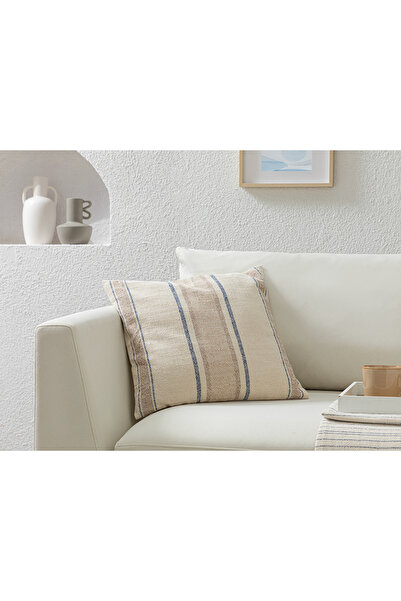 English Home Pernă decorativă albă Elison