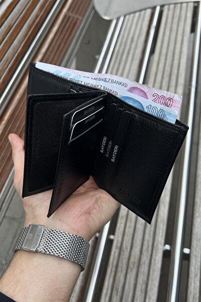 BAYDERİ Ανδρικό πορτοφόλι από γνήσιο δέρμα Caillou