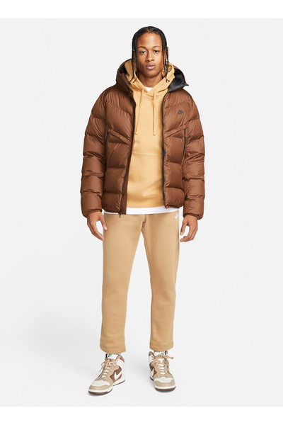 Nike Kapüşon Yaka Sarı - Altın Erkek Sweatshırt BV2654-722 M NSW CLUB HOODIE ...
