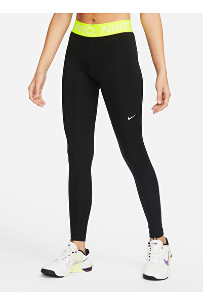 Nike Siyah - Gri - Gümüş Kadın Dar Paça Slim Fit Tayt CZ9779-013 W NP 365 TIGHT