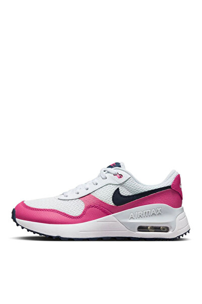Nike Çocuk Beyaz - Pembe Yürüyüş Ayakkabısı DQ0284-110 AIR MAX SYSTM GS