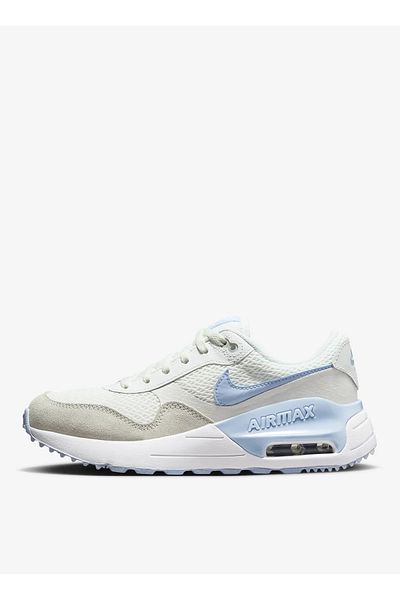 Nike White and Blue Children's Walking Shoes - Air Max Systm Gs Dq0284-111