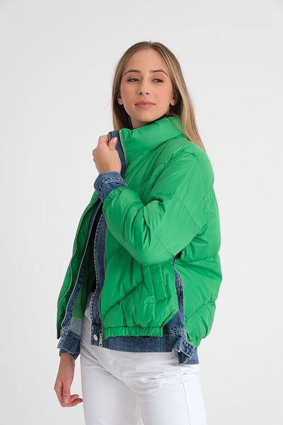 Robin Jean Detailed Puffer Jacket