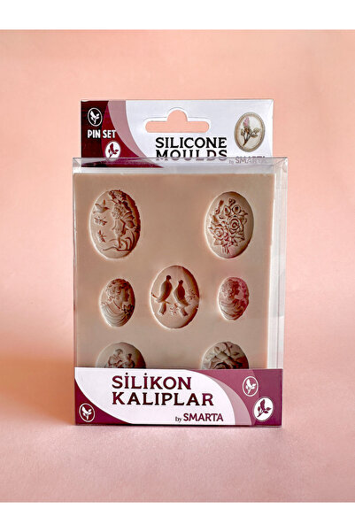 hobi market art Smarta Silicone Moulds Silikon Epoksi Ve Polimer Kil Kalıbı J...