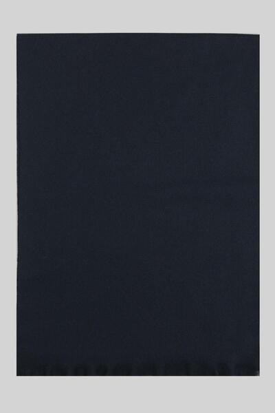Esgue Viscose Navy Blue Flat Scarf