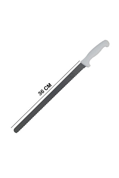Beysa Barn Slalow Testere Saçak Bıçağı Kalın Dişli 36 Cm
