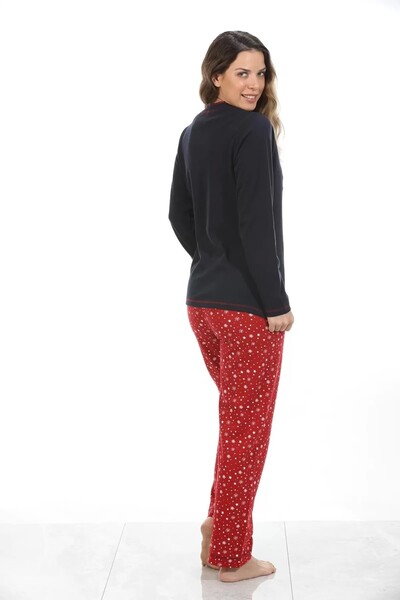 Etoile Βαμβακερές γυναικείες πιτζάμες με πρωτοχρονιάτικο σχέδιο