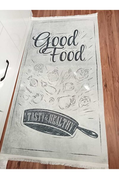 Savana Kaymaz Taban Saçaklı Dekoratif Yolluk & Paspas