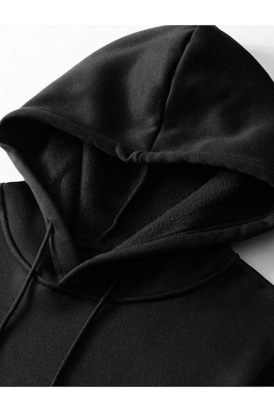 Keywest Unisex Plus Size Can You See Φούτερ με κουκούλα με στάμπα μεγάλου μεγέθους