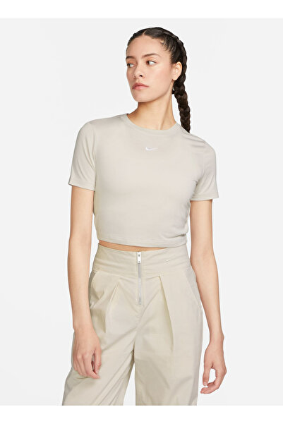 Nike Дамска тениска W NSW TEE ESSNTL SLIM CRP LBR