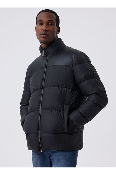 Lee Cooper Black Men's Coat 241 Lcm 232016 Alec Black