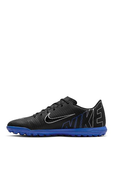 Nike Men's Football Shoes Dj5968-040 Vapor 15 Club Tf - Black Gray Silver