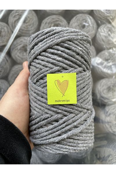 Makromİps MACROME ROPE ( 250 gr ) SINGLE WRAPPED COTTON SCAN ROPE TWIPE HOBBY MULTI-PURPOSE KEYCHAIN KNITTED BOHEM