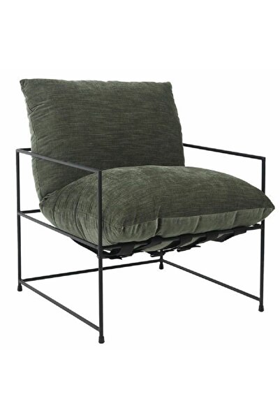 Dopa Modern Şık Görünümlü Portatif Metal İskeletli Berjer