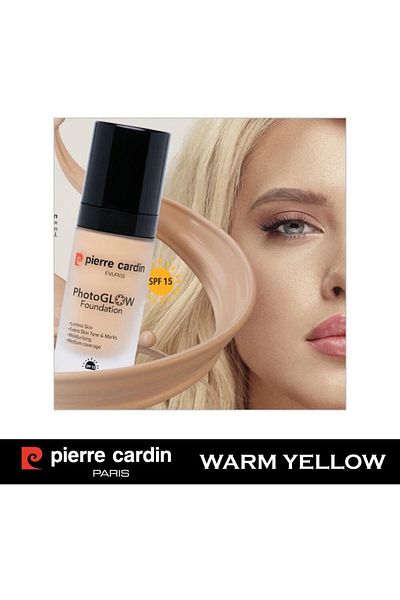 Pierre Cardin Photoglow Brightening Foundation (ivory Skin With Warm Yellow, 30 ml