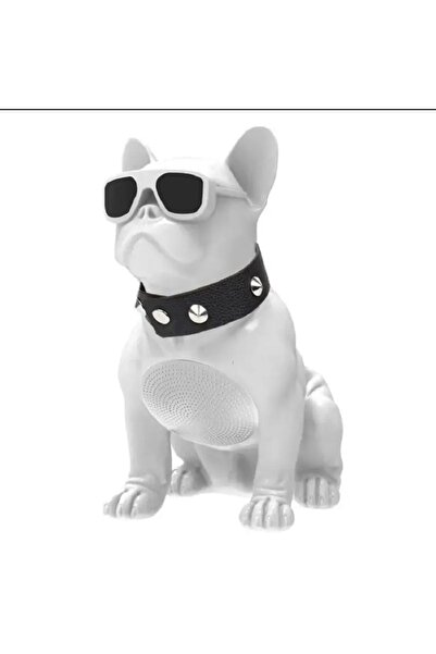 fortrek Desingshop Gözlüklü Bulldog Köpek Bluetooth Kablosuz Hoparlör Ses Bom...