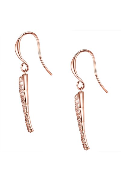 Rafaela Donata Set mit Kristallen von Swarovski® Set (Kette+Ohrhänger) roségold